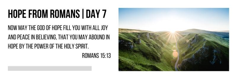 Hope From Romans | Day #7